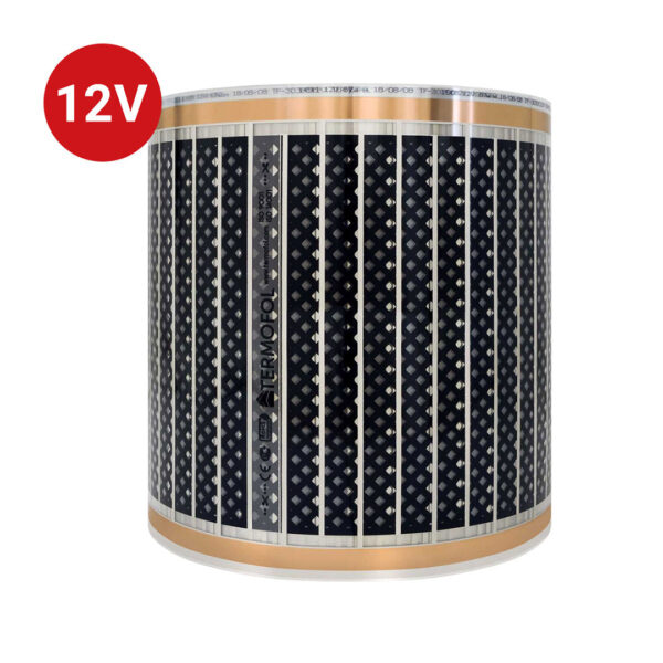 Verwarmingsfolie Termofol TF-303DC12V – 30 cm, 220 W/m² – foto 2 Verwarmingsfolie Termofol TF-303DC12V – 30 cm, 220 W/m² – foto 2