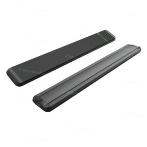 Bandes chauffantes design Mo-El Hottop - 1410x201x58 mm Noir / Variateur