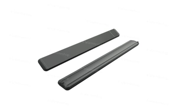 Designwarmtestralers Mo-El Hottop - 1710x201x58 mm Zwart / Dimmer