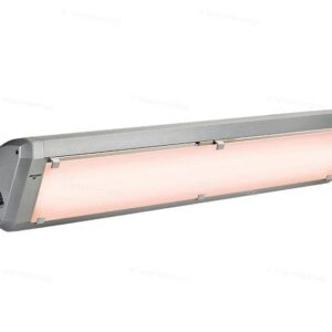 Heliosa 99.1 – Cordon 150 cm avec verre filtrant – Argent – 4000 Watt Heliosa 99.1 - Cordon 150 cm avec verre filtrant - Argent - 4000 Watt