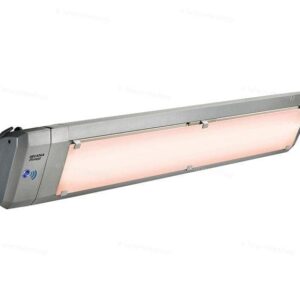 Heliosa 99.3 - cordon 150 avec verre filtrant - Argent 4000 Watt