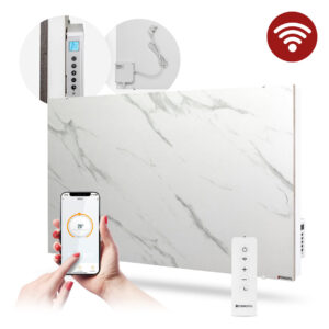 Panneau infrarouge hybride en céramique Termofol TF-CS1000-01 – 1000 W, Wi-Fi – photo 1 Panneau infrarouge hybride en céramique Termofol TF-CS1000-01 – 1000 W, Wi-Fi – vue du produit