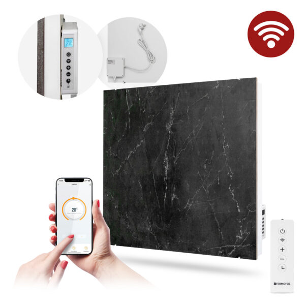 Panneau infrarouge hybride en céramique Termofol TF-CS500-02 – 500 W, Wi-Fi – photo 1 Panneau infrarouge hybride en céramique Termofol TF-CS500-02 – 500 W, Wi-Fi – vue du produit