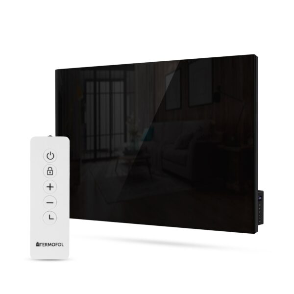 Infraroodpaneel Termofol TF-GB500 – zwart glas, 500 W – foto 1 Infraroodpaneel Termofol TF-GB500 – zwart glas, 500 W – productaanzicht