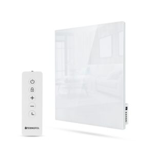 Panneau infrarouge Termofol TF-GW350 – verre blanc, 350 W – vue du produit