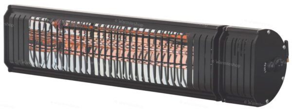 Terrasverwarming Campos – zwart – 2000 W – 15m2 Terrasverwarmer Campos - kleur Zwart - 2000 W - 15m2