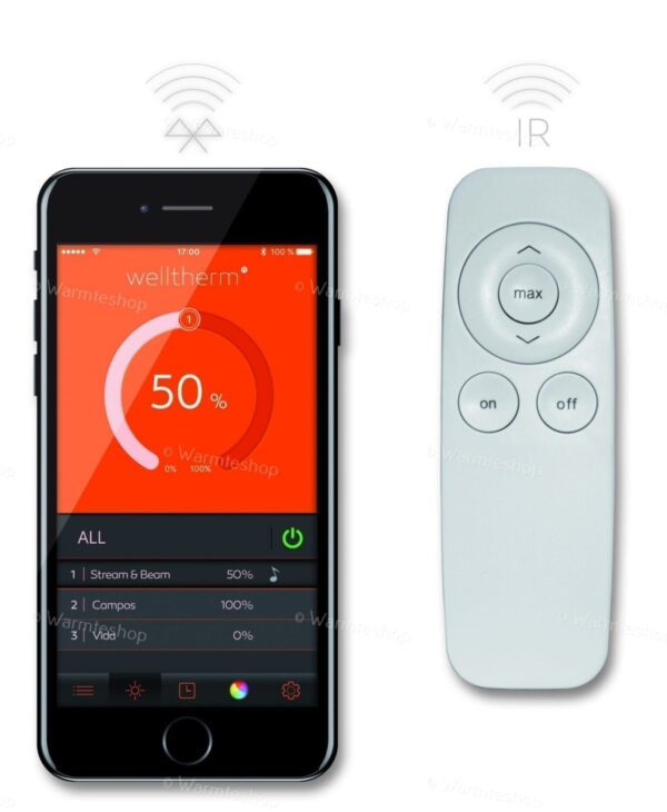 Télécommande pour chauffage électrique
