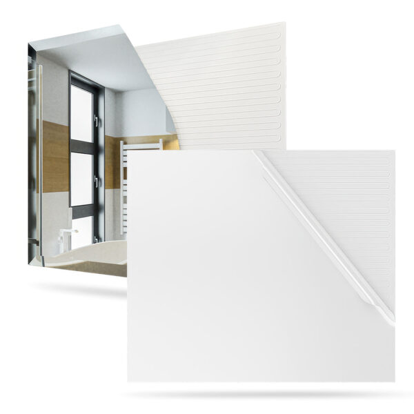 Anticondensfolie Termofol TF-AF2 voor spiegel – 400 mm × 600 mm – productaanzicht