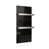 Infraroodhanddoekdroger Termofol TF-LB400 – zwart glas – foto 1 Infraroodhanddoekdroger Termofol TF-LB400 – zwart glas – productaanzicht