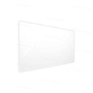 Panneau infrarouge en verre Welltherm - blanc cristal - 360 watts