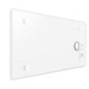Glazen infraroodpaneel Welltherm - satijnwit - 360 W