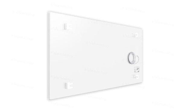 Glazen infraroodpaneel Welltherm - satijnwit - 360 W