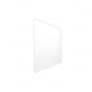 Panneau infrarouge en verre Welltherm – blanc cristal – 370 watts Panneau infrarouge en verre Welltherm - blanc cristal - 370 watts