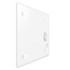 Glazen infraroodpaneel Ecaros - satijnzwart - 400 W