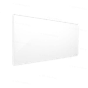 Panneau infrarouge en verre Welltherm - blanc cristal - 780 watts