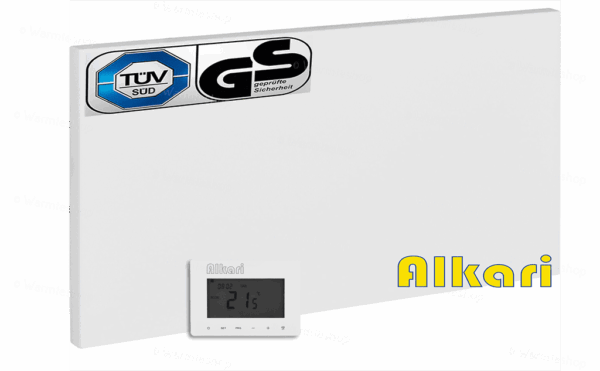 Metalen infraroodpaneel Alkari uitvoering ITC - 1000 W