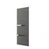 Sèche-serviettes Welltherm BP métal anthracite – 660 watts Sèche-serviettes Welltherm BP métal anthracite - 660 watts