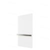 Sèche-serviettes Welltherm BP verre blanc cristal - 550 watts
