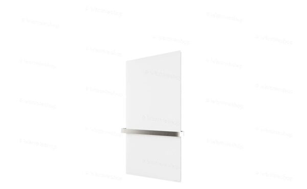 Sèche-serviettes Welltherm BP verre blanc cristal - 550 watts