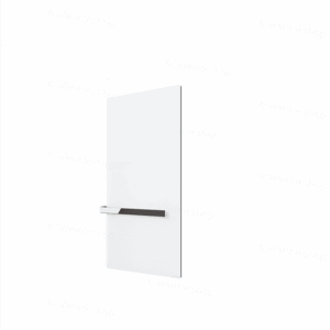 Sèche-serviettes Welltherm BP verre blanc satiné - 550 watts