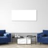 Panneau infrarouge en verre Ecaros - blanc - 1000 watts