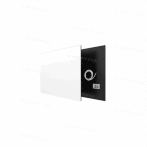 Panneau infrarouge en verre Ecaros - blanc - 600 watts