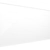 Glazen infraroodpaneel Ecaros - satijnwit - 1000 W