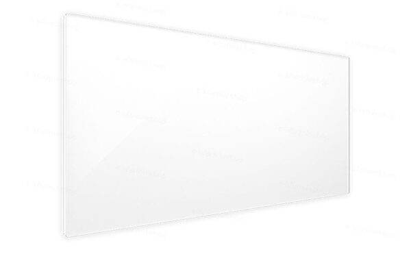 Glazen infraroodpaneel Ecaros - satijnwit - 1000 W