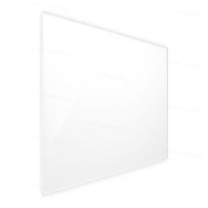 Panneau infrarouge en verre Ecaros – blanc satiné – 600 watts Panneau infrarouge en verre Ecaros - blanc satiné - 600 watts