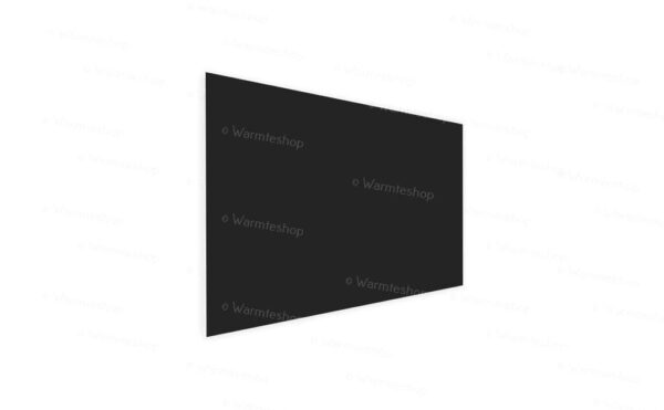 Glazen infraroodpaneel Ecaros - satijnzwart - 800 W