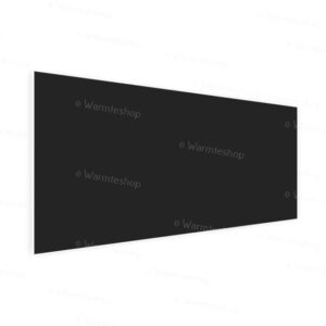 Panneau infrarouge en verre Ecaros - noir satiné - 1000 watts