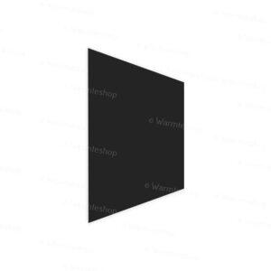 Panneau infrarouge en verre Ecaros - noir satiné - 400 watts