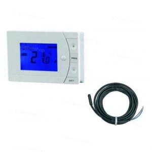 Thermostat numérique studio de yoga - En saillie - avec sonde d'ambiance
