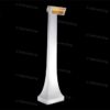 Terrasverwarming Heliosa Obelisk 66 AL – wit -2000 W Terrasverwarmer Heliosa Obelisk 66 AL - kleur Wit -2000 W