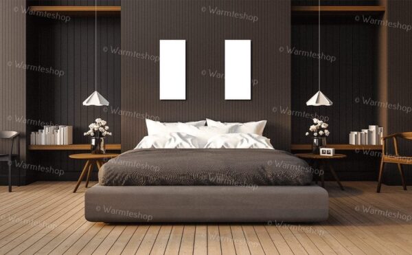 Panneau infrarouge métalliques Welltherm - 260 watts