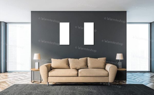 Panneau infrarouge métalliques Welltherm - 260 watts
