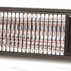 Chauffage de terrasse Picafort - couleur gris - 2000 watts 15m2