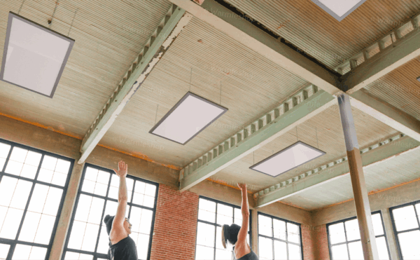 Panneau de chauffage infrarouge — mise en situation
