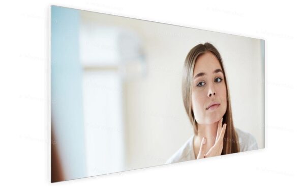 Panneau infrarouge miroir Welltherm - miroir - 930 watts