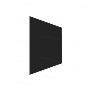 Panneau infrarouge en verre Welltherm – noir satiné – 370 watts Panneau infrarouge en verre Welltherm - noir satiné - 370 watts