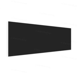 Panneau infrarouge en verre Welltherm – noir satiné – 625 watts Panneau infrarouge en verre Welltherm - noir satiné - 625 watts