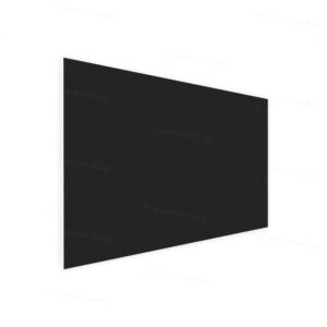 Panneau infrarouge en verre Welltherm – noir satiné – 780 watts Panneau infrarouge en verre Welltherm - noir satiné - 780 watts