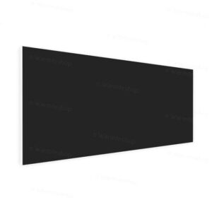 Panneau infrarouge en verre Welltherm – noir satiné – 930 watts Panneau infrarouge en verre Welltherm - noir satiné - 930 watts