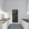Glazen infraroodpaneel Welltherm - satijnzwart - 930 W
