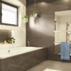 Miroir de chauffage infrarouge — mise en situation