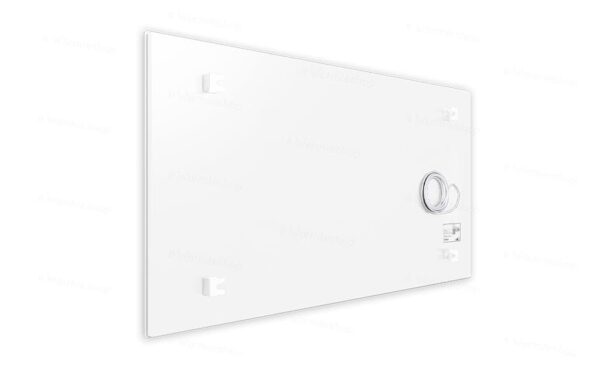 Glazen infraroodpaneel Ecaros - satijnzwart - 600 W — achterzijde