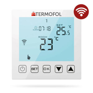 Wifi-thermostaat Termofol TF-H1 – wit – foto 1 Wifi-thermostaat Termofol TF-H1 – wit – productaanzicht