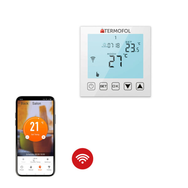 Thermostat Wi-Fi Termofol TF-H1 – blanc – photo 2