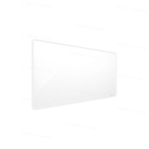 Panneau infrarouge en verre Welltherm - blanc satiné - 360 watts