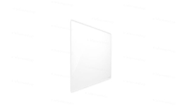 Panneau infrarouge en verre Welltherm – blanc satiné – 370 watts Panneau infrarouge en verre Welltherm - blanc satiné - 370 watts